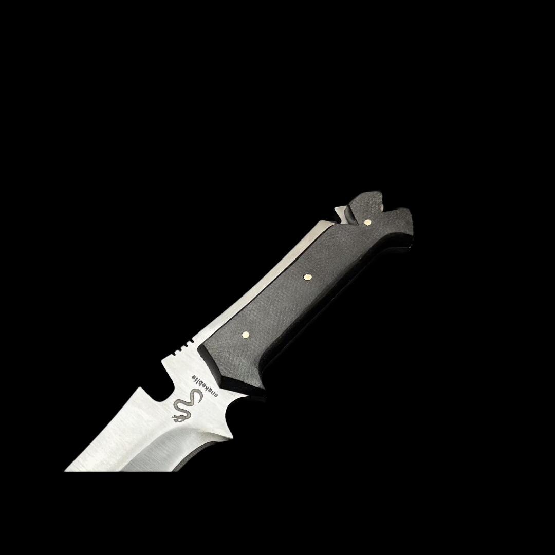 Resident Evil 4 Replica Knife: Stainless Steel Blade, Leather Sheath thumbnail 4