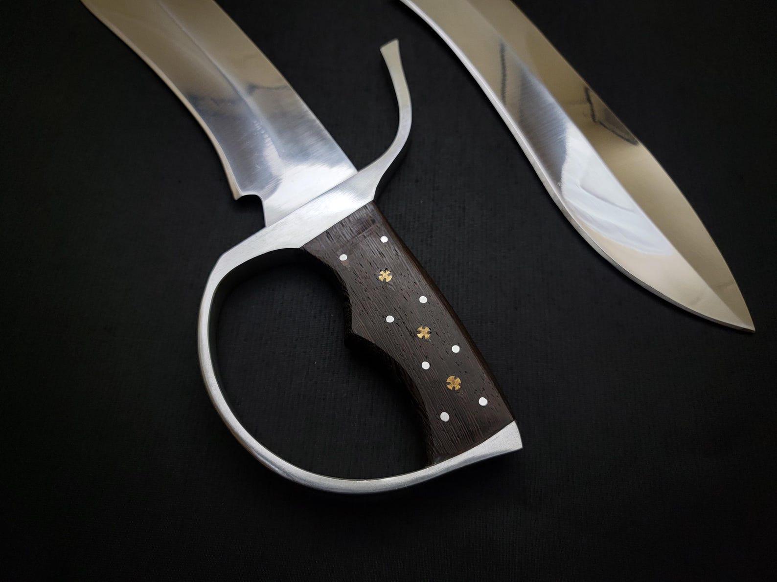 Handmade IP Man Replica Sword: Wing Chun Martial Arts, Leather Sheath thumbnail 6