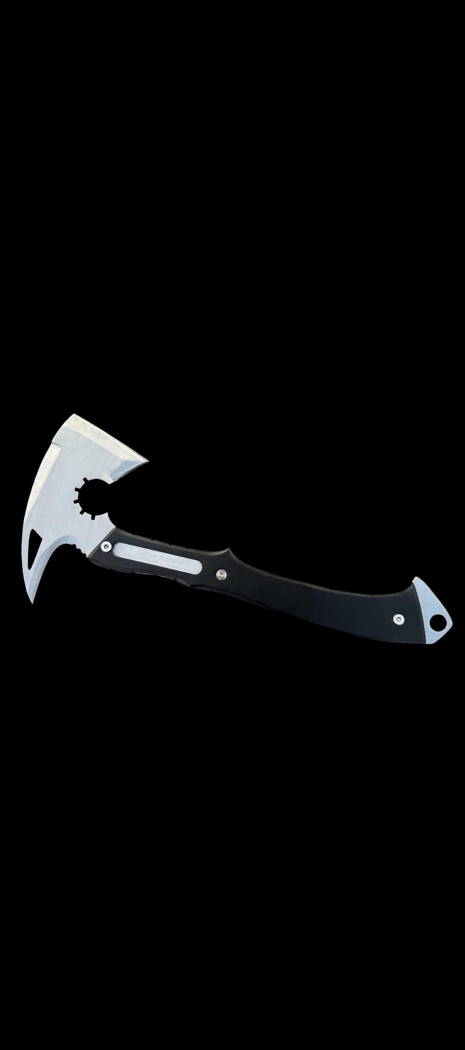 Resident Evil Requiem Leon's Hatchet with Leather Sheath | RE9 Full Tang Stainless Steel Axe thumbnail 3