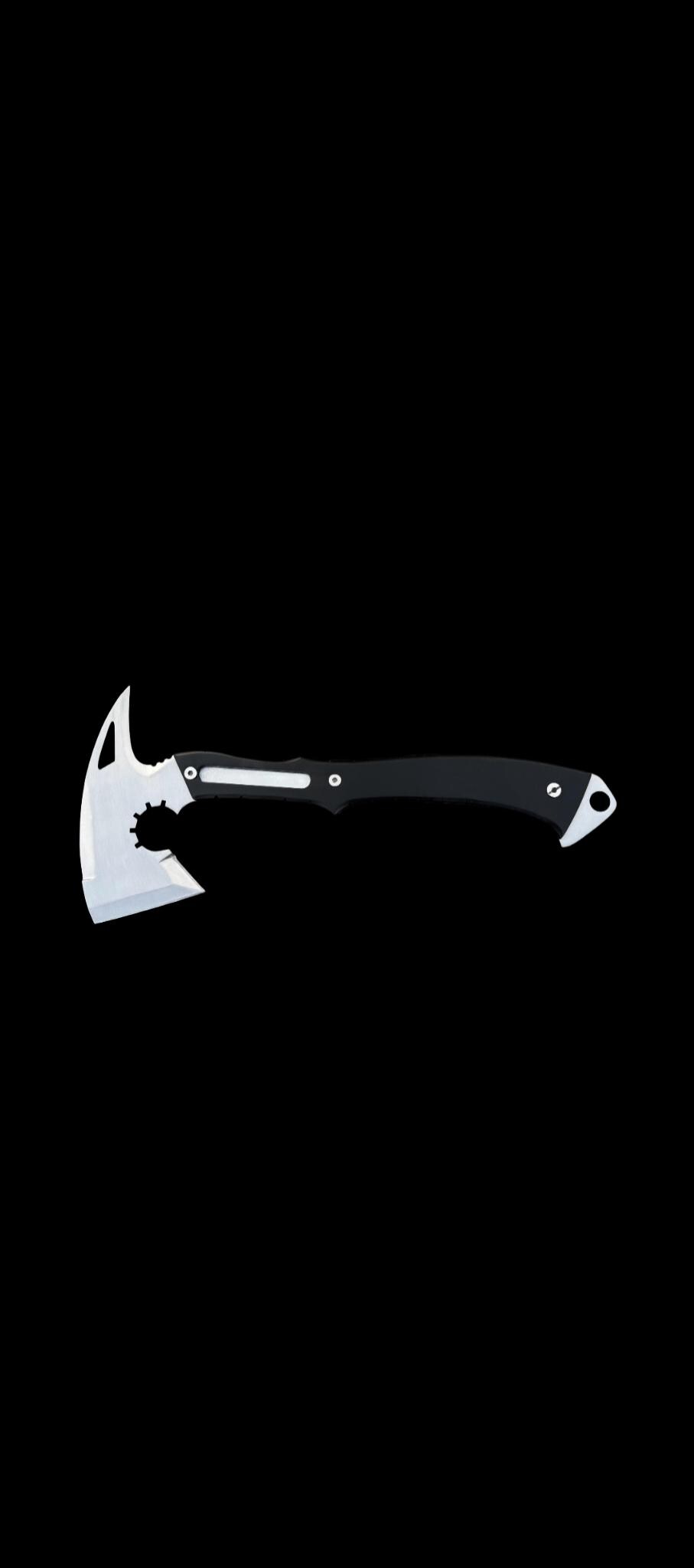 Resident Evil Requiem Leon's Hatchet with Leather Sheath | RE9 Full Tang Stainless Steel Axe thumbnail 5