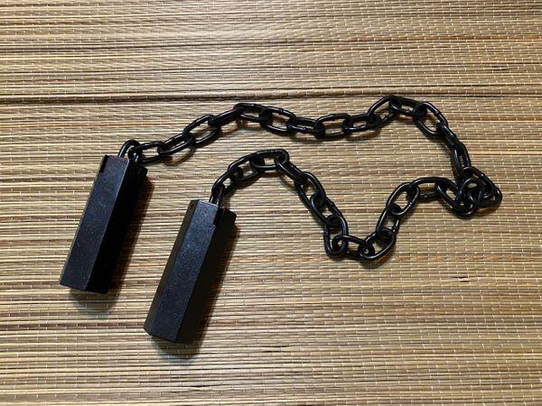 Kusari fundo handmade stainless steel Powder Coated thumbnail 4