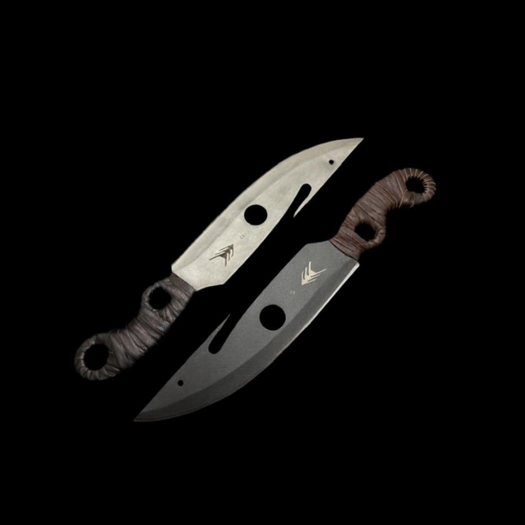 Hand-Forged Gunslinger Knife from Destiny 2 | Hunting knife | Hand Made | Stainless Steel | Leather Wrap