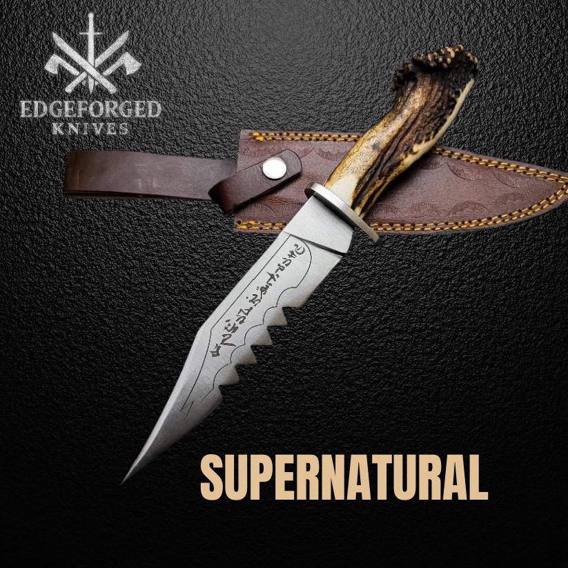 Handmade Stainless Steel Supernatural Ruby's Knife Replica | Bowie Knife